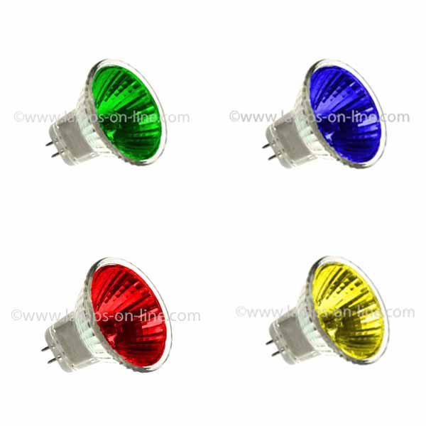 Coloured 12v MR11 (35mm Diameter) 