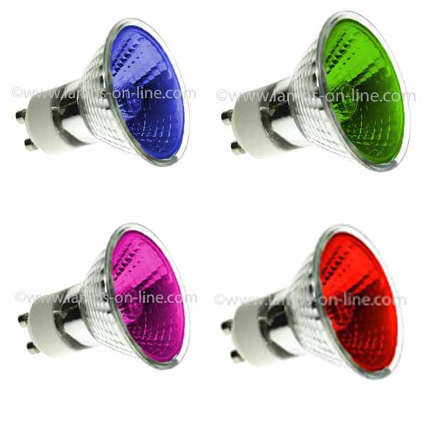 Halogen GU10 Coloured