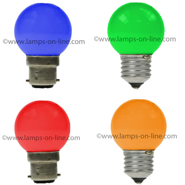 LED Golf Ball Coloured