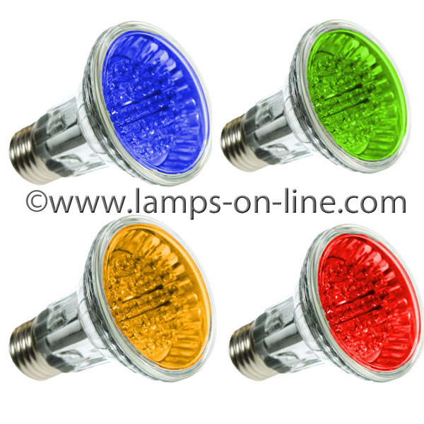 LED PAR20 Coloured