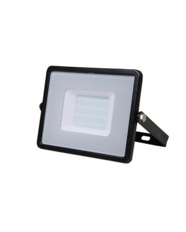 30W SLIMLINE LED FLOODLIGHT 3000K BLACK